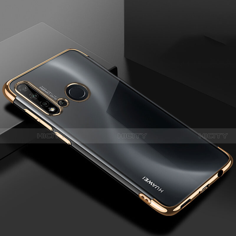 Custodia Silicone Trasparente Ultra Sottile Cover Morbida S07 per Huawei Nova 5i