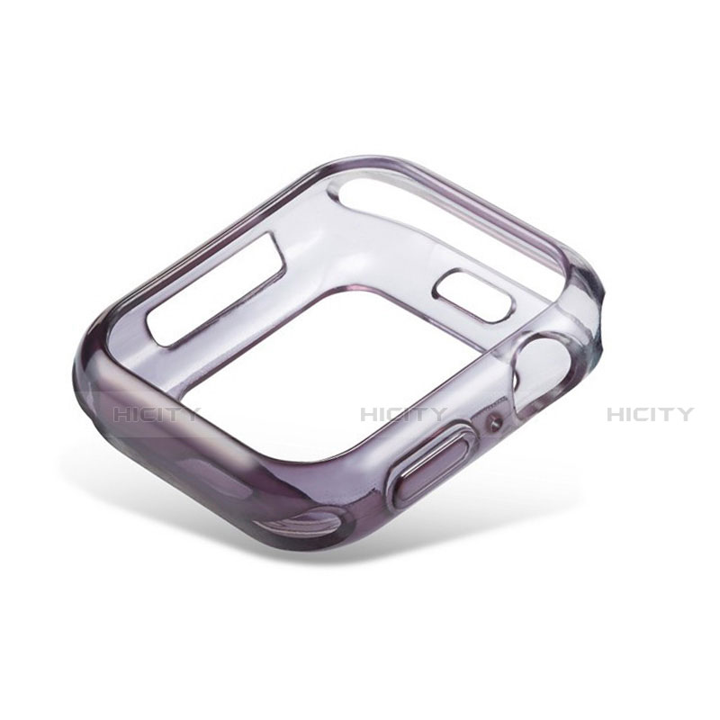 Custodia Silicone Trasparente Ultra Sottile Cover Morbida Sfumato G01 per Apple iWatch 5 40mm