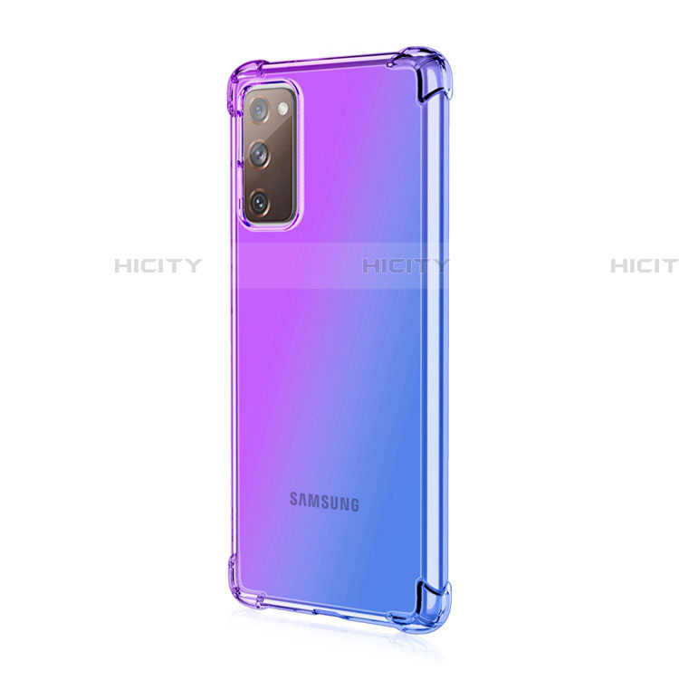 Custodia Silicone Trasparente Ultra Sottile Cover Morbida Sfumato G01 per Samsung Galaxy S20 Lite 5G