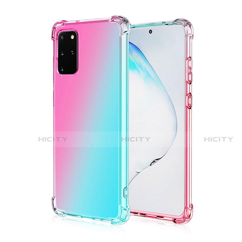 Custodia Silicone Trasparente Ultra Sottile Cover Morbida Sfumato G01 per Samsung Galaxy S20 Plus 5G