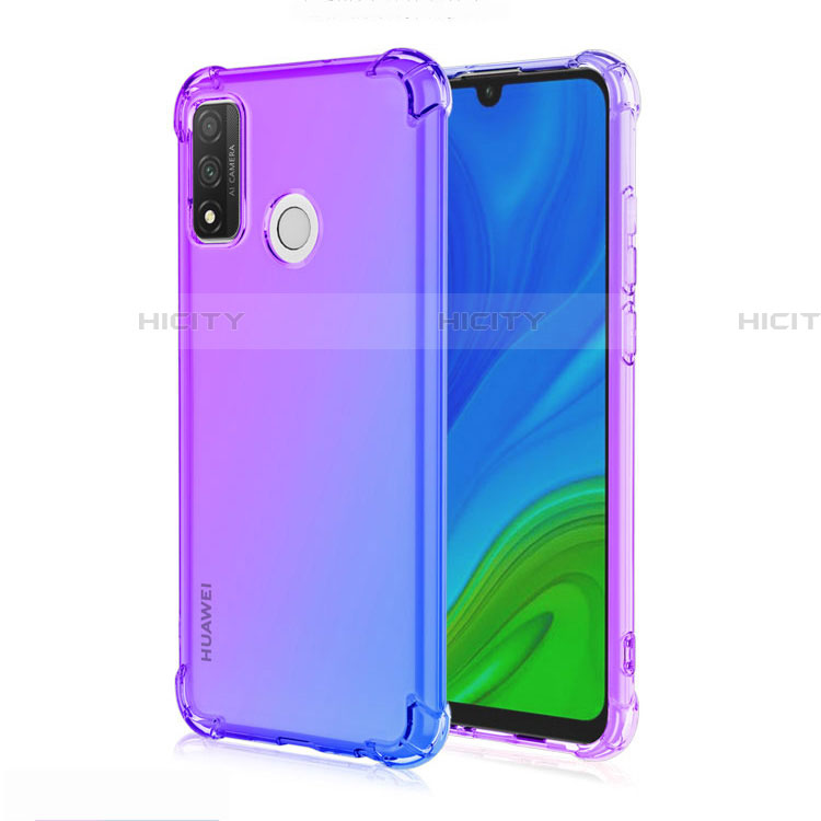 Custodia Silicone Trasparente Ultra Sottile Cover Morbida Sfumato H01 per Huawei P Smart (2020)