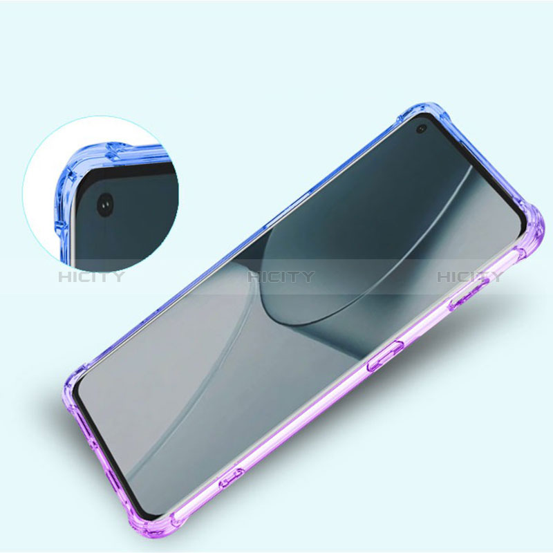 Custodia Silicone Trasparente Ultra Sottile Cover Morbida Sfumato per OnePlus 10 Pro 5G