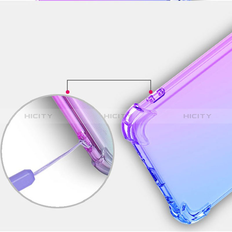 Custodia Silicone Trasparente Ultra Sottile Cover Morbida Sfumato per OnePlus 9RT 5G
