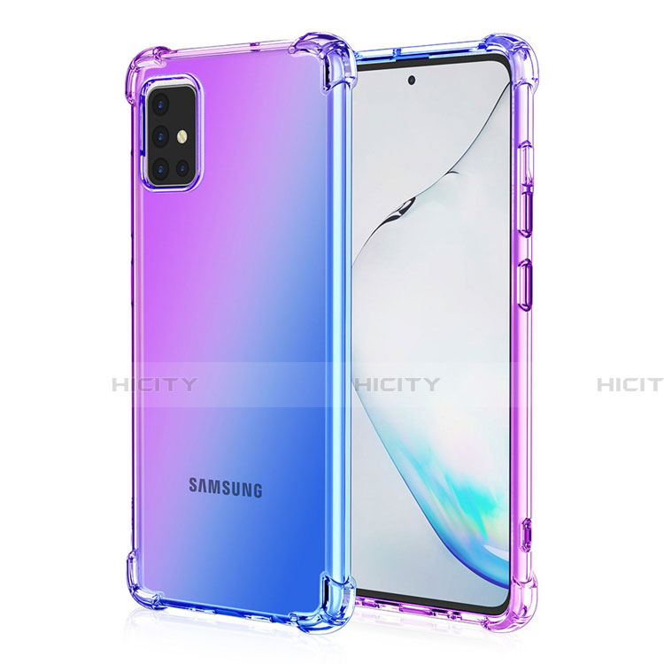 Custodia Silicone Trasparente Ultra Sottile Cover Morbida Sfumato per Samsung Galaxy A51 4G