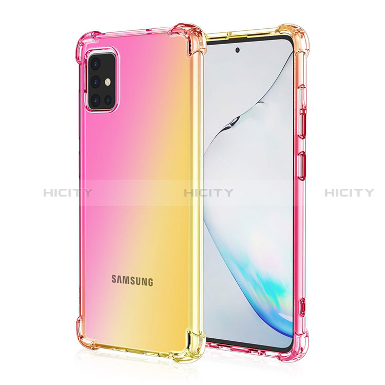 Custodia Silicone Trasparente Ultra Sottile Cover Morbida Sfumato per Samsung Galaxy M40S