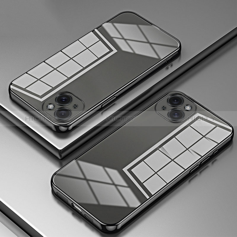 Custodia Silicone Trasparente Ultra Sottile Cover Morbida SY1 per Apple iPhone 14 Plus