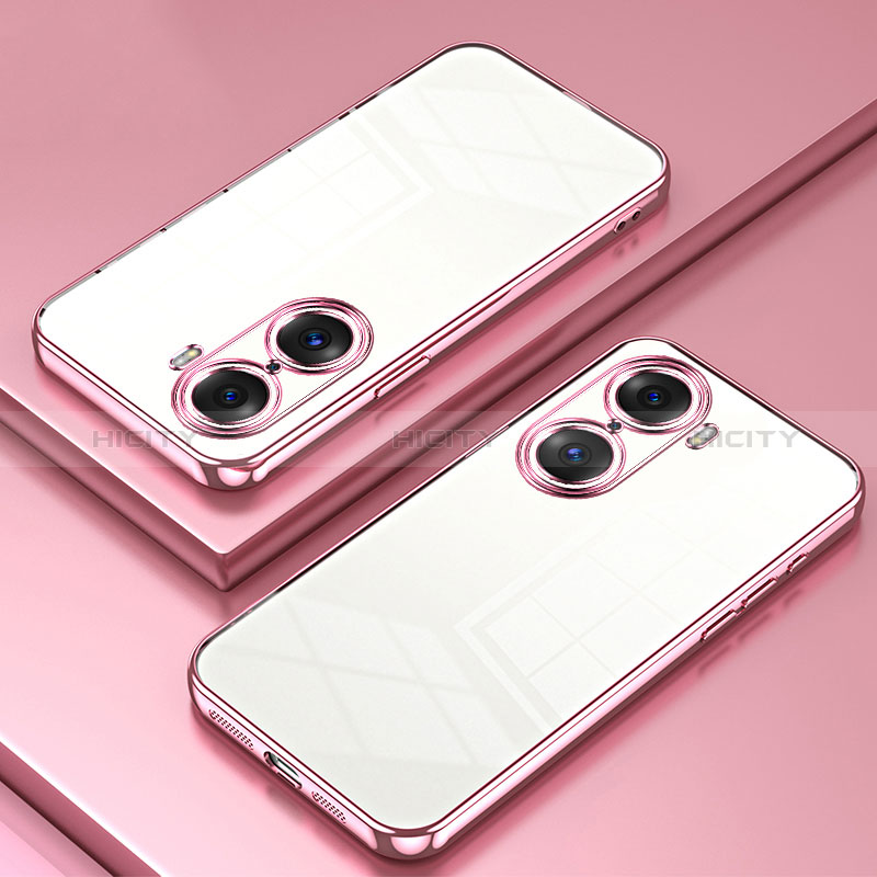 Custodia Silicone Trasparente Ultra Sottile Cover Morbida SY1 per Huawei Honor 60 Pro 5G