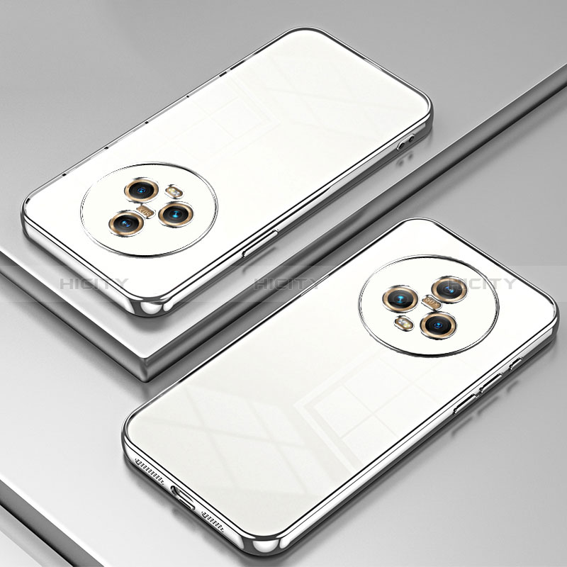 Custodia Silicone Trasparente Ultra Sottile Cover Morbida SY1 per Huawei Honor Magic5 5G