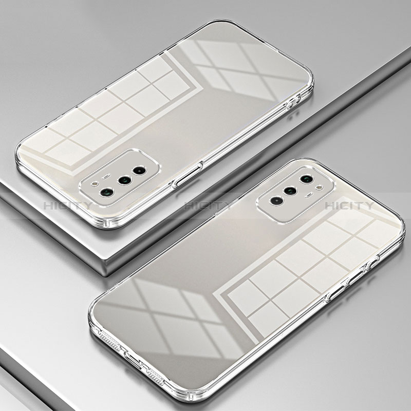 Custodia Silicone Trasparente Ultra Sottile Cover Morbida SY1 per Huawei Honor V30 5G