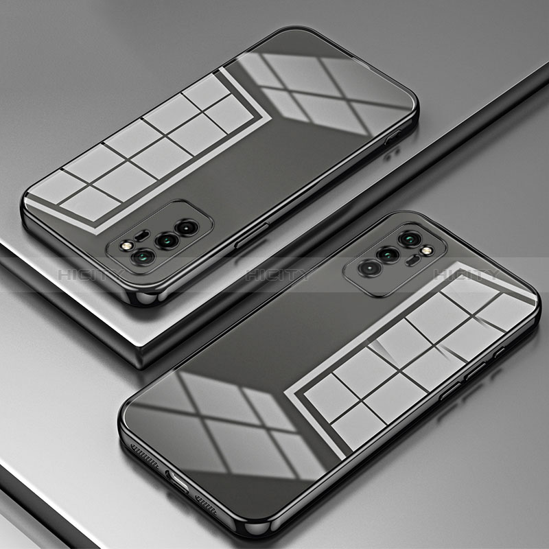 Custodia Silicone Trasparente Ultra Sottile Cover Morbida SY1 per Huawei Honor V30 5G