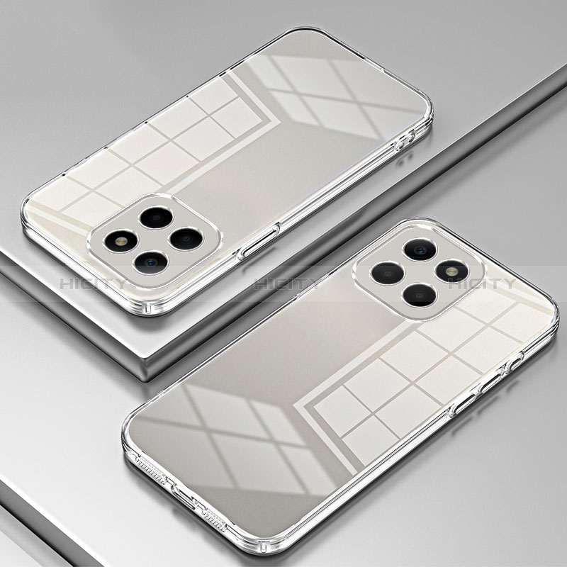 Custodia Silicone Trasparente Ultra Sottile Cover Morbida SY1 per Huawei Honor X6a