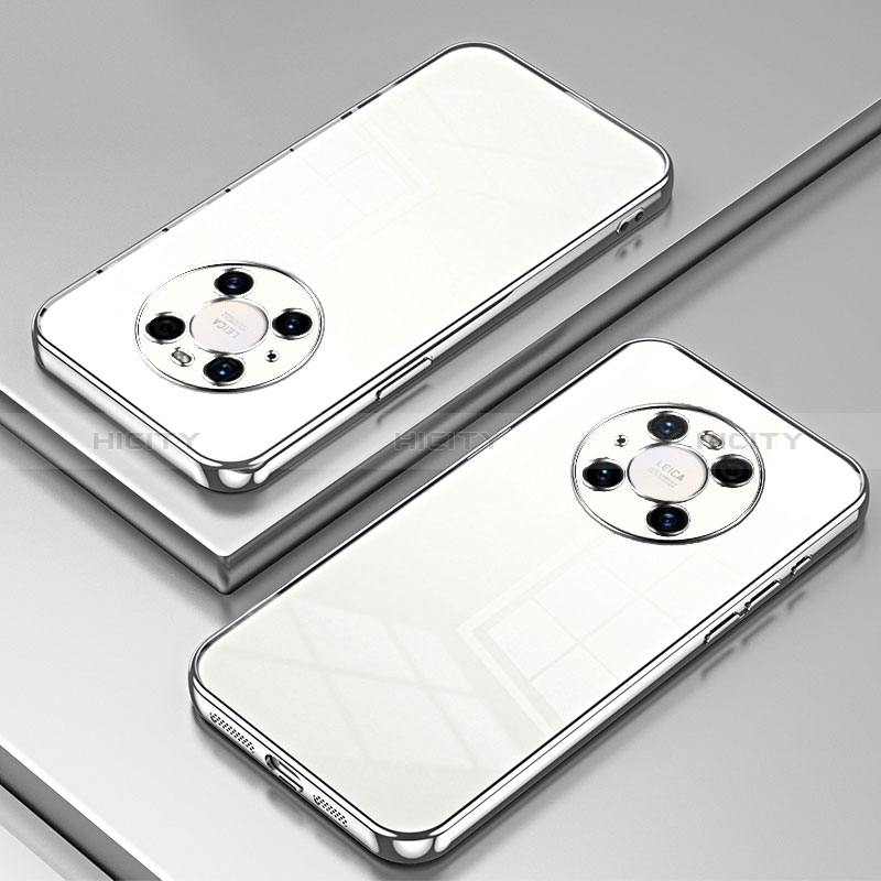 Custodia Silicone Trasparente Ultra Sottile Cover Morbida SY1 per Huawei Mate 40 Pro
