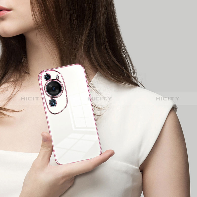 Custodia Silicone Trasparente Ultra Sottile Cover Morbida SY1 per Huawei P60 Art