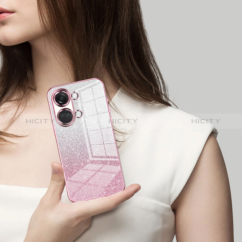 Custodia Silicone Trasparente Ultra Sottile Cover Morbida SY1 per OnePlus Ace 2V 5G