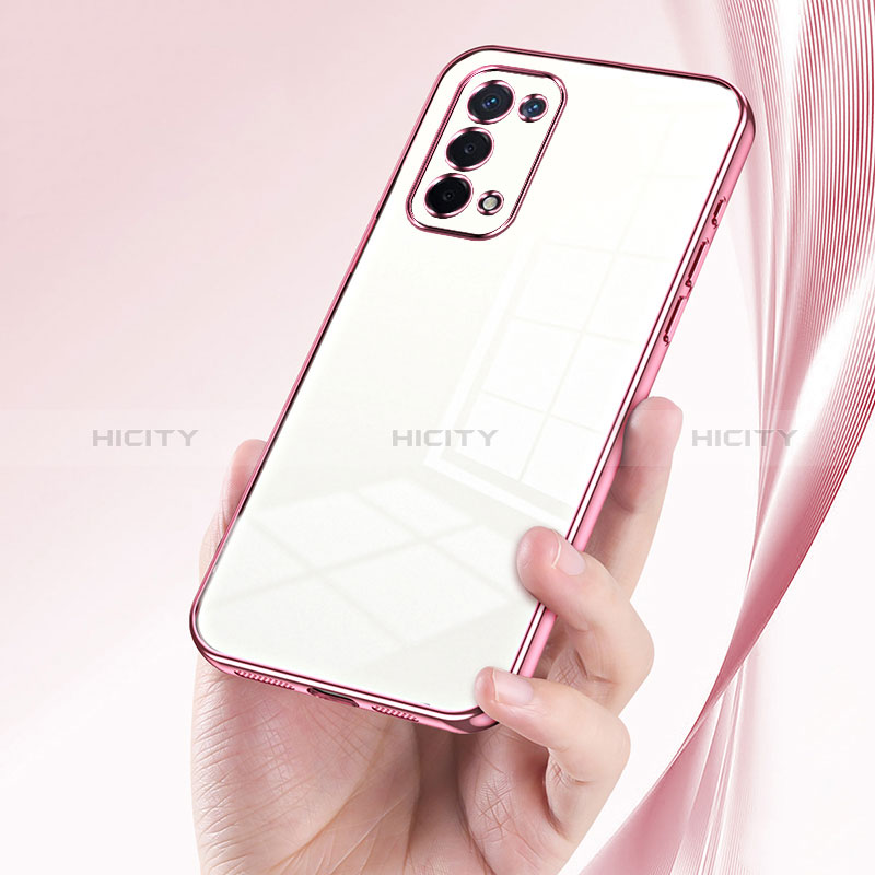 Custodia Silicone Trasparente Ultra Sottile Cover Morbida SY1 per Oppo A93 5G