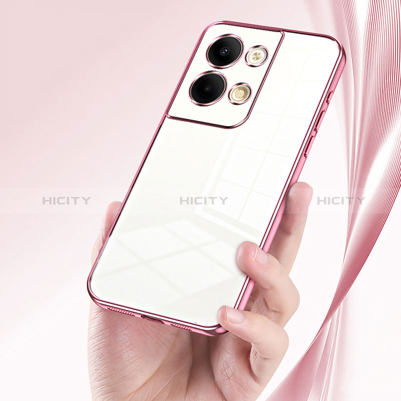 Custodia Silicone Trasparente Ultra Sottile Cover Morbida SY1 per Oppo Reno9 Pro 5G