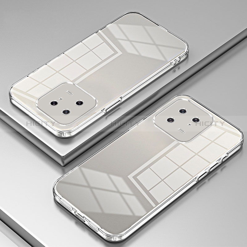 Custodia Silicone Trasparente Ultra Sottile Cover Morbida SY1 per Xiaomi Mi 13 5G Chiaro