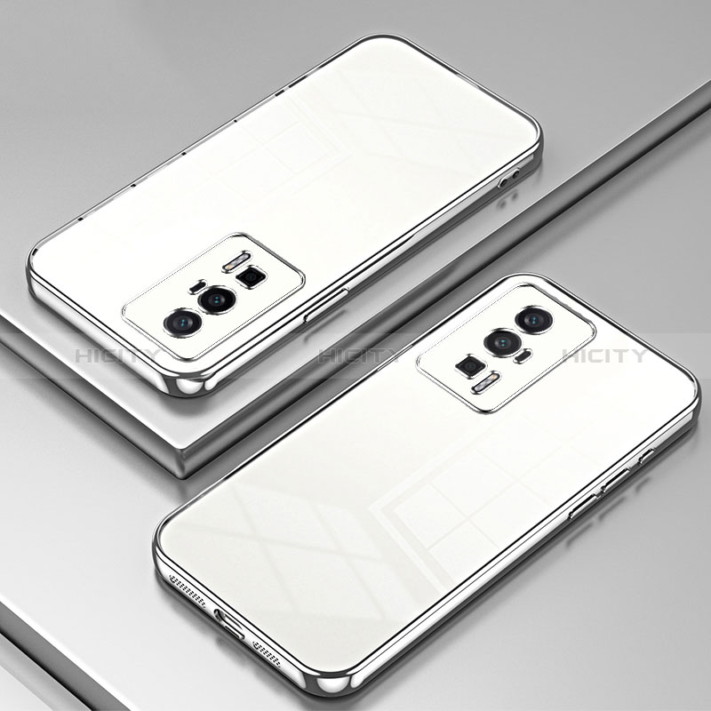 Custodia Silicone Trasparente Ultra Sottile Cover Morbida SY1 per Xiaomi Poco F5 Pro 5G