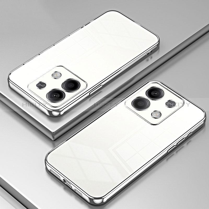 Custodia Silicone Trasparente Ultra Sottile Cover Morbida SY1 per Xiaomi Redmi Note 13 5G