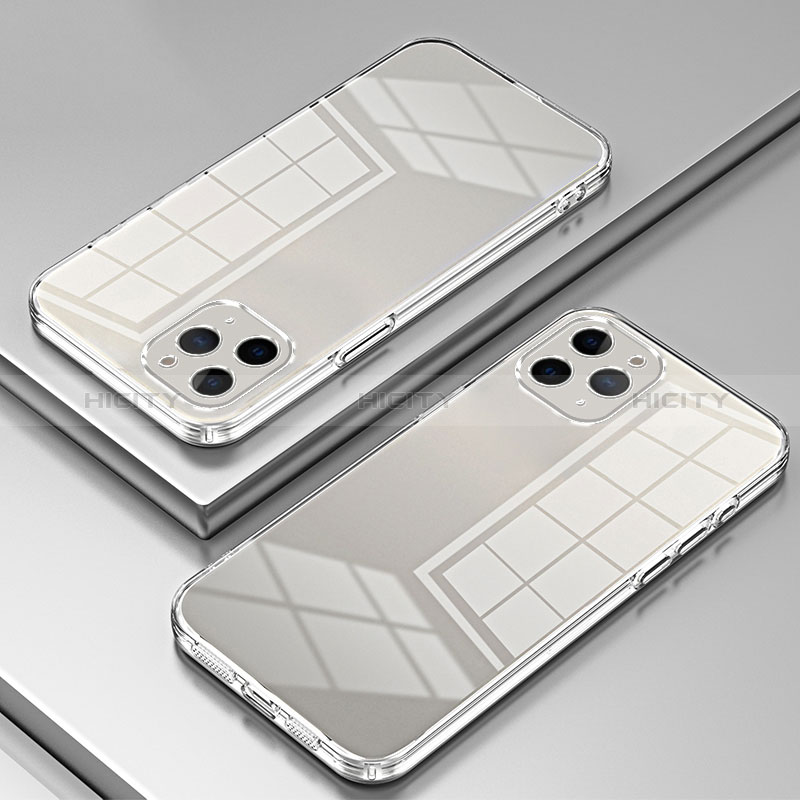 Custodia Silicone Trasparente Ultra Sottile Cover Morbida SY2 per Apple iPhone 11 Pro Chiaro