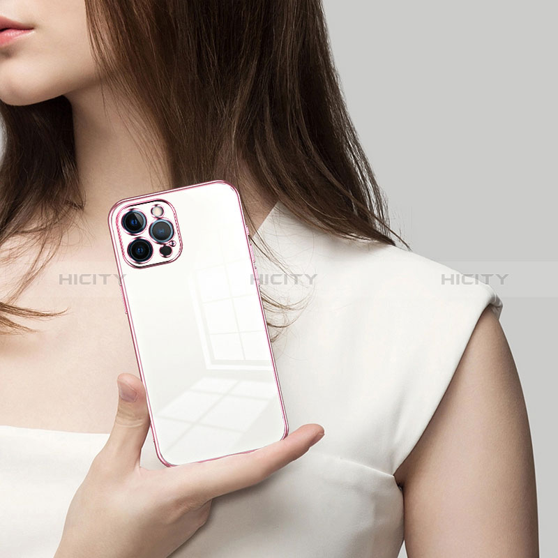 Custodia Silicone Trasparente Ultra Sottile Cover Morbida SY2 per Apple iPhone 12 Pro Max
