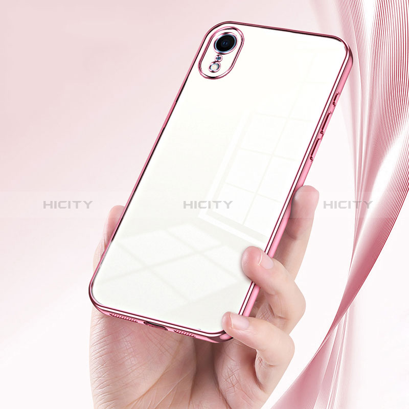 Custodia Silicone Trasparente Ultra Sottile Cover Morbida SY2 per Apple iPhone XR