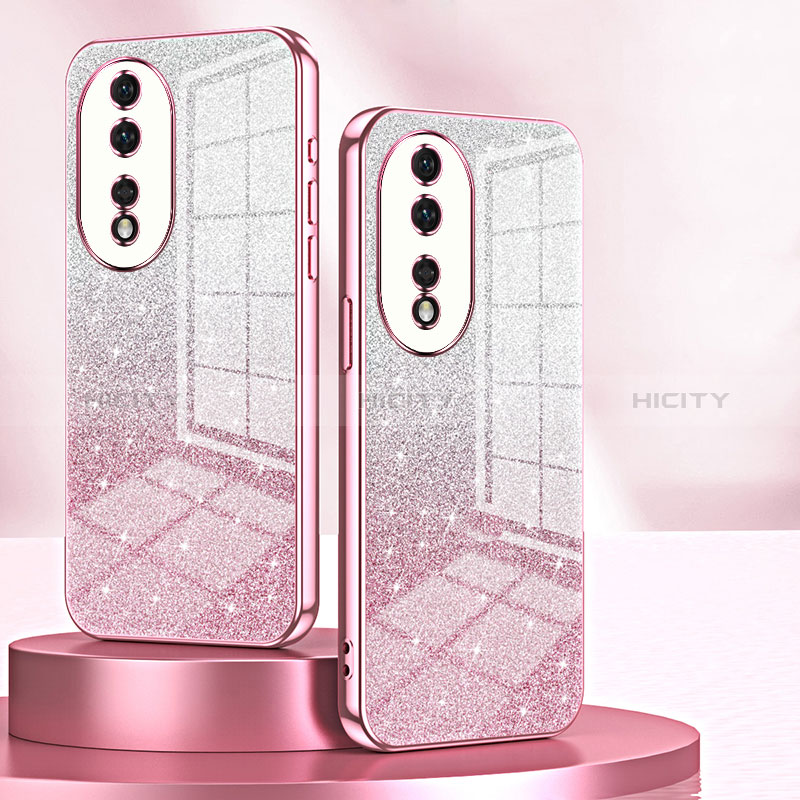 Custodia Silicone Trasparente Ultra Sottile Cover Morbida SY2 per Huawei Honor 80 5G