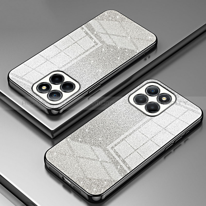 Custodia Silicone Trasparente Ultra Sottile Cover Morbida SY2 per Huawei Honor X6a