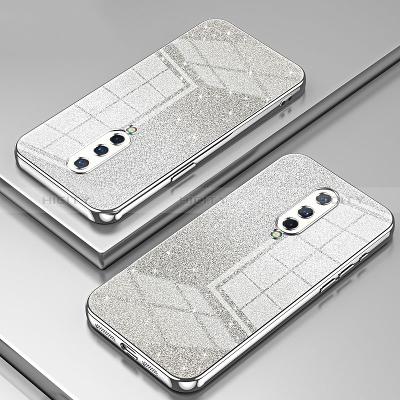 Custodia Silicone Trasparente Ultra Sottile Cover Morbida SY2 per OnePlus 8