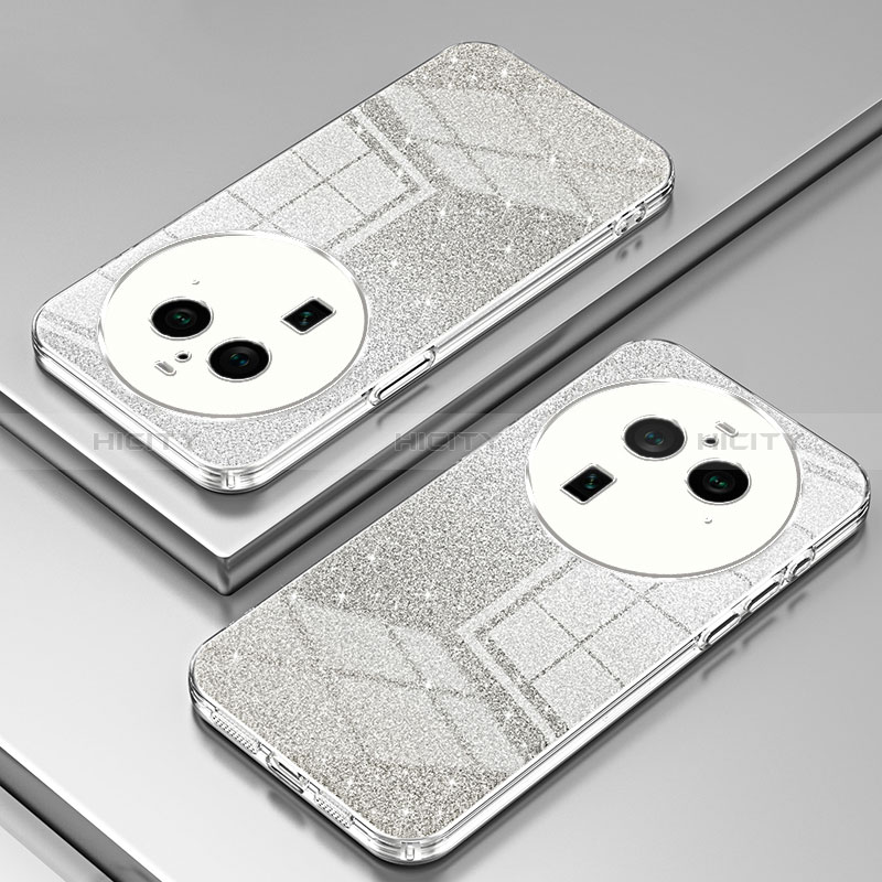 Custodia Silicone Trasparente Ultra Sottile Cover Morbida SY2 per Oppo Find X6 Pro 5G