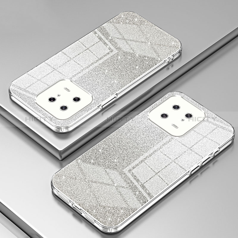 Custodia Silicone Trasparente Ultra Sottile Cover Morbida SY2 per Xiaomi Mi 13 5G Chiaro