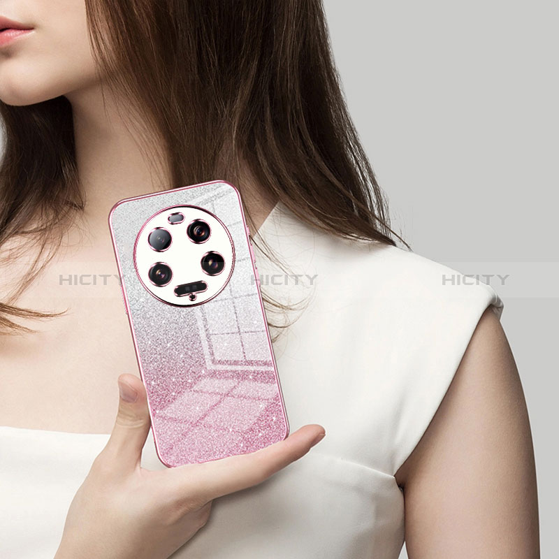 Custodia Silicone Trasparente Ultra Sottile Cover Morbida SY2 per Xiaomi Mi 13 Ultra 5G