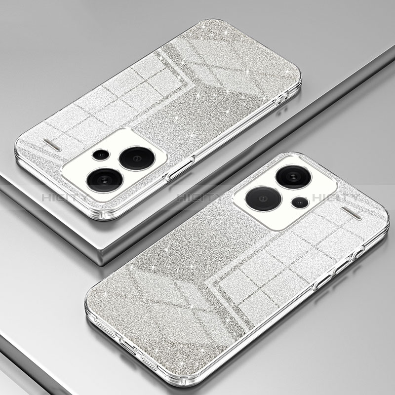 Custodia Silicone Trasparente Ultra Sottile Cover Morbida SY2 per Xiaomi Redmi Note 13 Pro+ Plus 5G