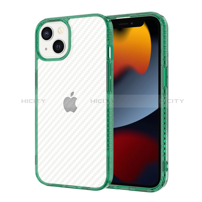 Custodia Silicone Trasparente Ultra Sottile Cover Morbida YJ1 per Apple iPhone 13