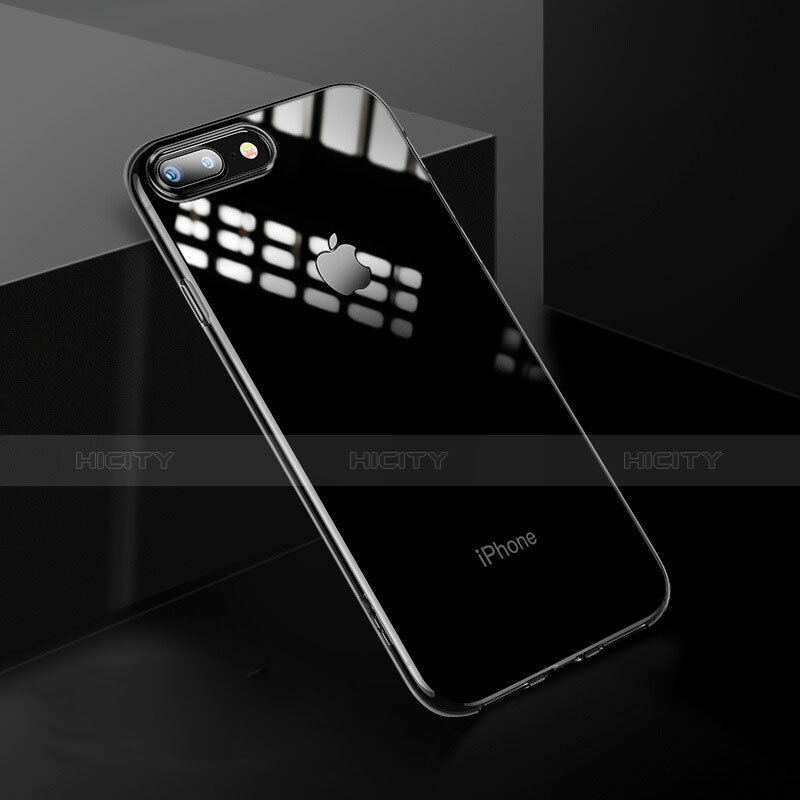 Custodia Silicone Trasparente Ultra Sottile Morbida A09 per Apple iPhone 7 Plus Chiaro