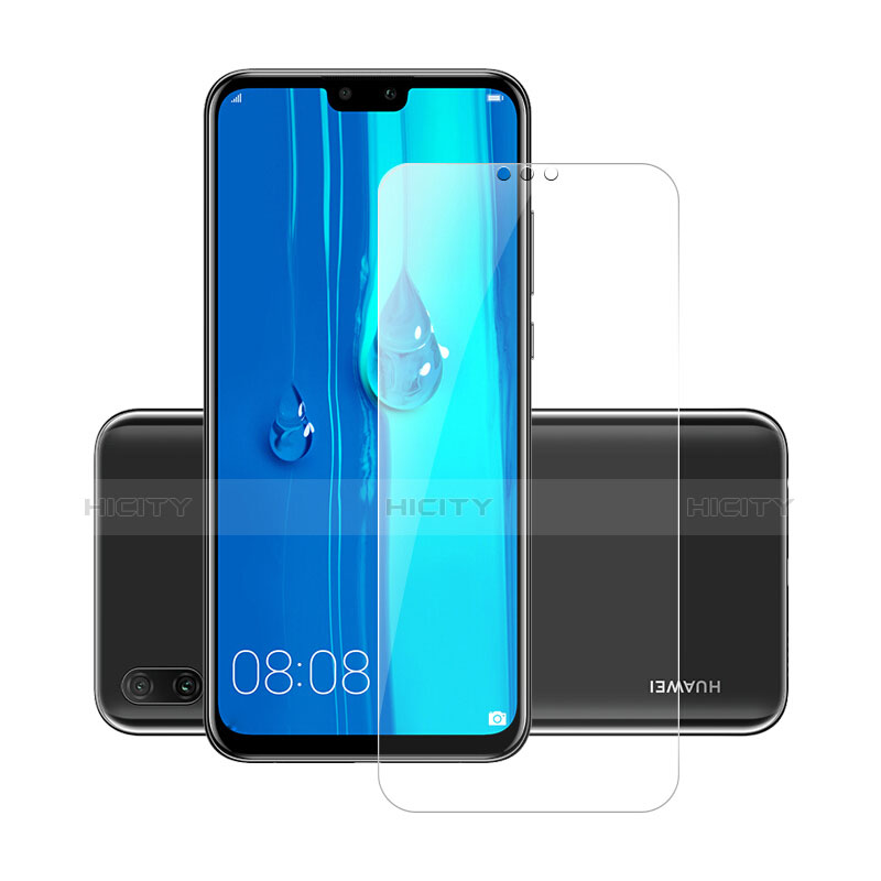 Custodia Silicone Trasparente Ultra Sottile Morbida con Pellicola Protettiva per Huawei Enjoy 9 Plus Chiaro