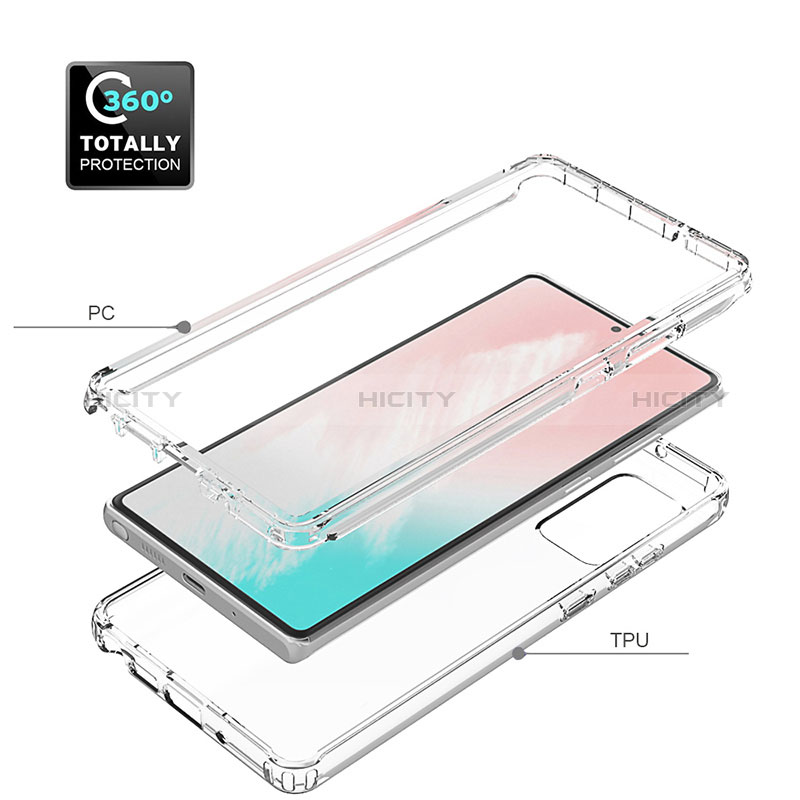 Custodia Silicone Trasparente Ultra Sottile Morbida Cover Fronte e Retro 360 Gradi Sfumato per Samsung Galaxy Note 20 5G