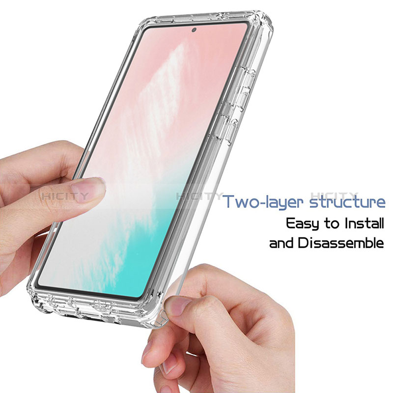 Custodia Silicone Trasparente Ultra Sottile Morbida Cover Fronte e Retro 360 Gradi Sfumato per Samsung Galaxy Note 20 5G