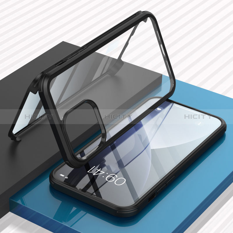 Custodia Silicone Trasparente Ultra Sottile Morbida Cover Fronte e Retro 360 LK1 per Apple iPhone 14 Pro