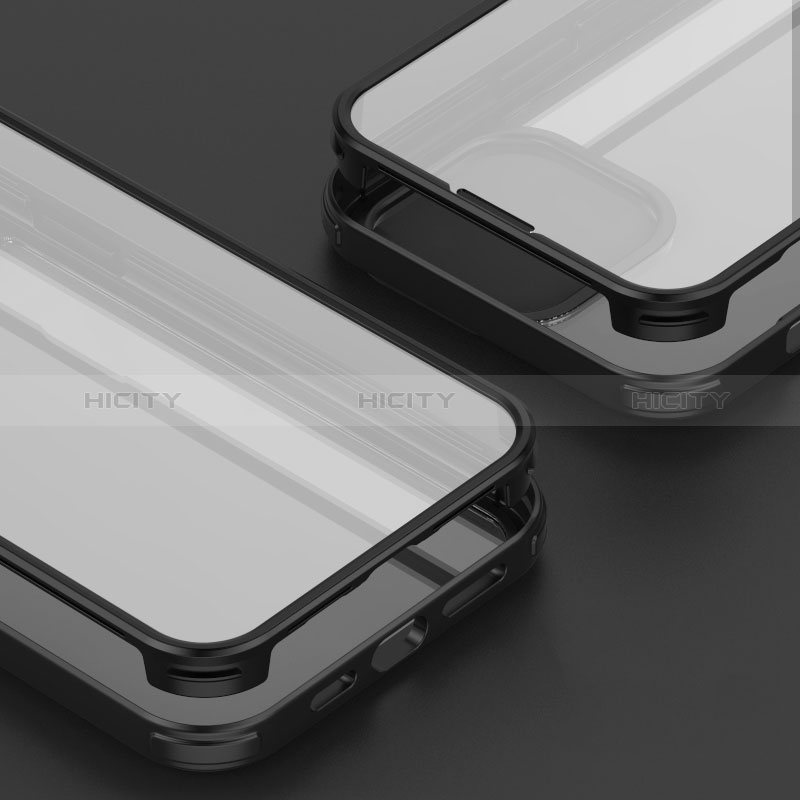 Custodia Silicone Trasparente Ultra Sottile Morbida Cover Fronte e Retro 360 LK1 per Apple iPhone 14 Pro