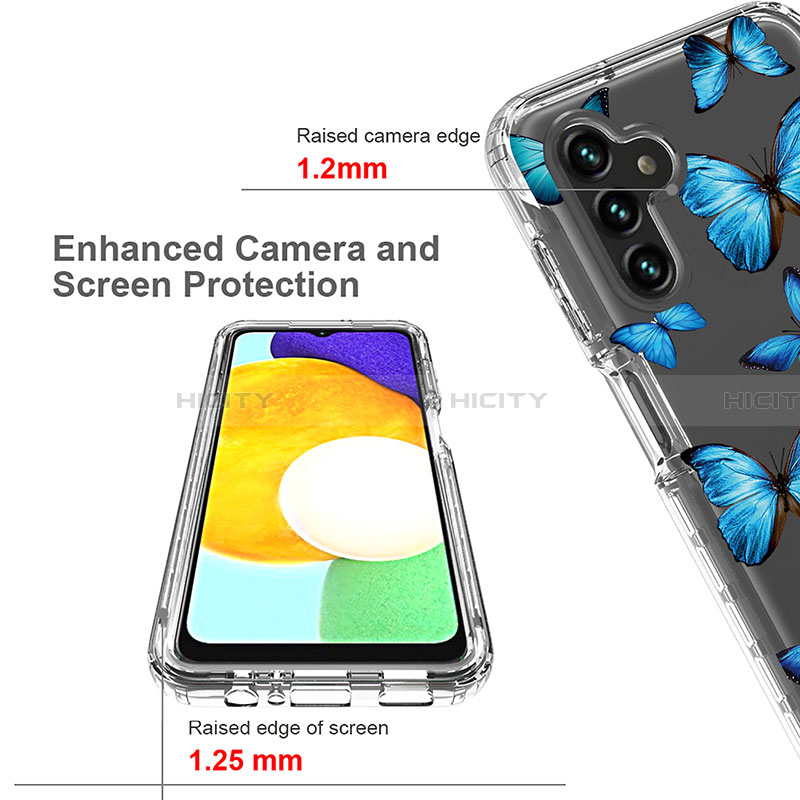 Custodia Silicone Trasparente Ultra Sottile Morbida Cover Fronte e Retro 360 per Samsung Galaxy A13 5G