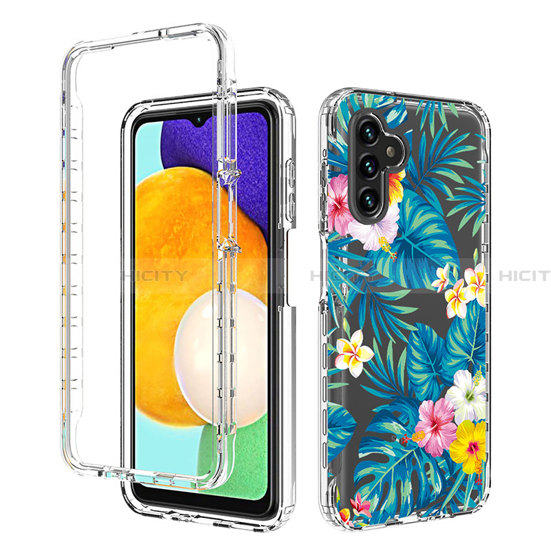 Custodia Silicone Trasparente Ultra Sottile Morbida Cover Fronte e Retro 360 per Samsung Galaxy A13 5G