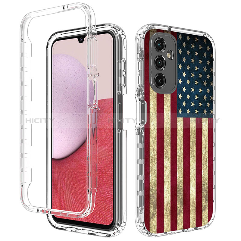 Custodia Silicone Trasparente Ultra Sottile Morbida Cover Fronte e Retro 360 per Samsung Galaxy A14 5G