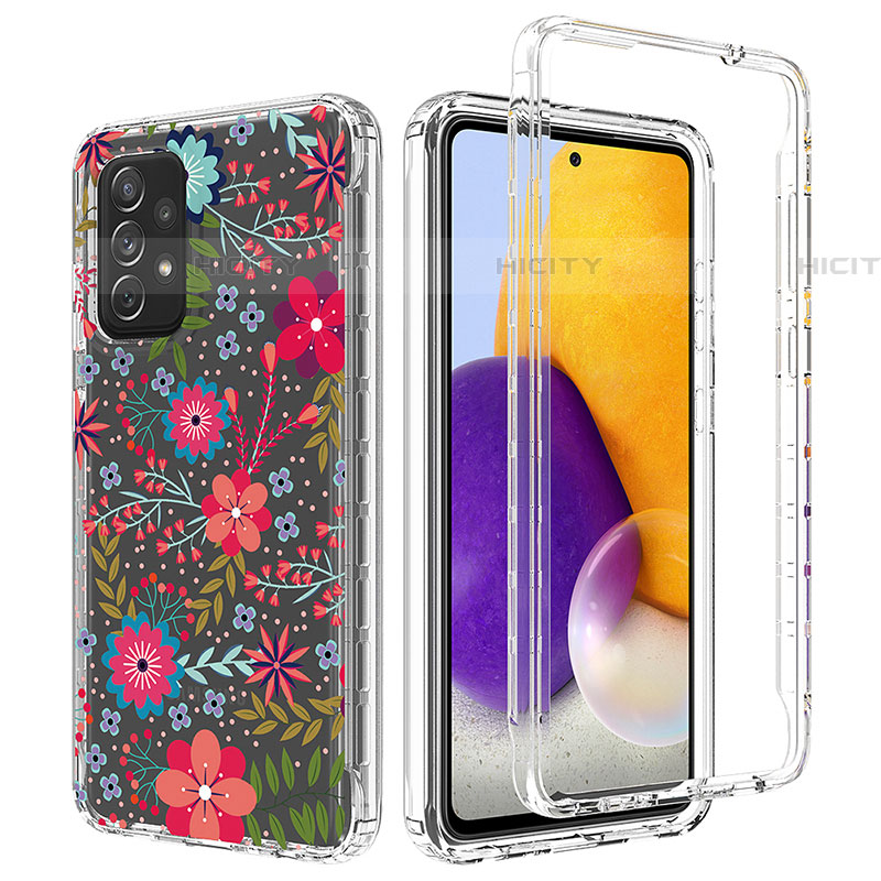 Custodia Silicone Trasparente Ultra Sottile Morbida Cover Fronte e Retro 360 per Samsung Galaxy A72 5G