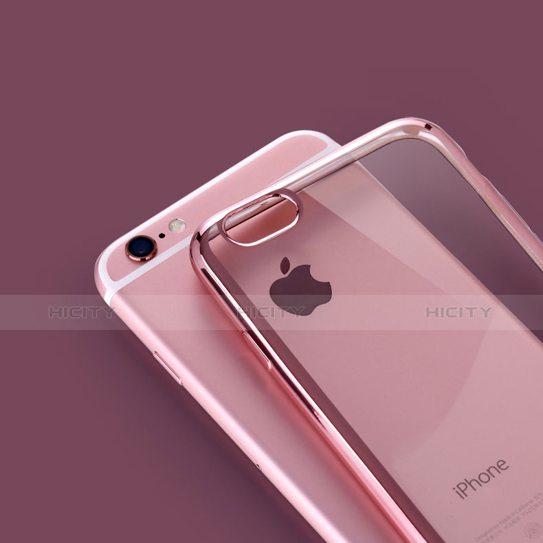 Custodia Silicone Trasparente Ultra Sottile Morbida Cover H17 per Apple iPhone 6
