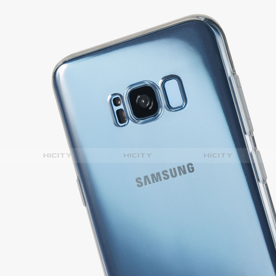Custodia Silicone Trasparente Ultra Sottile Morbida H07 per Samsung Galaxy S8 Plus Chiaro