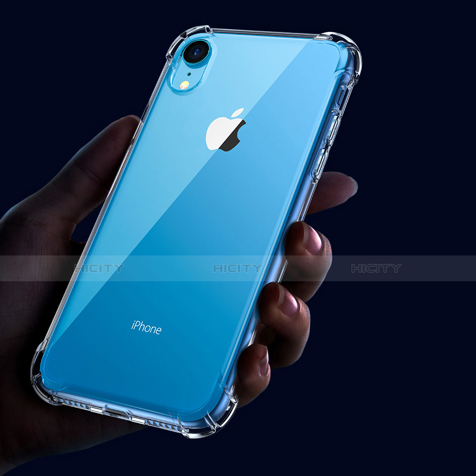 Custodia Silicone Trasparente Ultra Sottile Morbida HC01 per Apple iPhone XR Chiaro