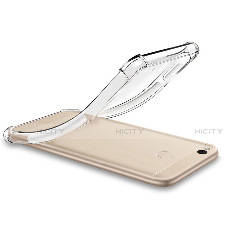 Custodia Silicone Trasparente Ultra Sottile Morbida HT01 per Xiaomi Redmi 4X Chiaro