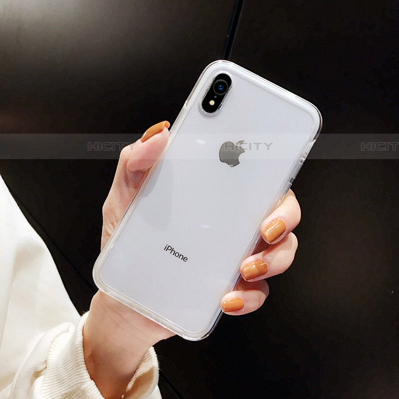 Custodia Silicone Trasparente Ultra Sottile Morbida K01 per Apple iPhone XR Chiaro