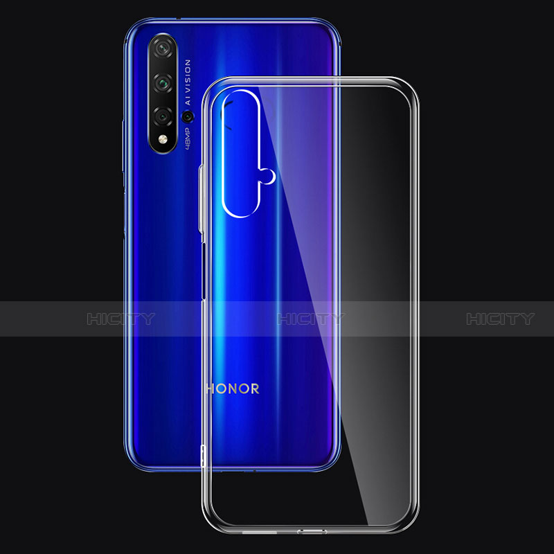 Custodia Silicone Trasparente Ultra Sottile Morbida K01 per Huawei Honor 20 Chiaro